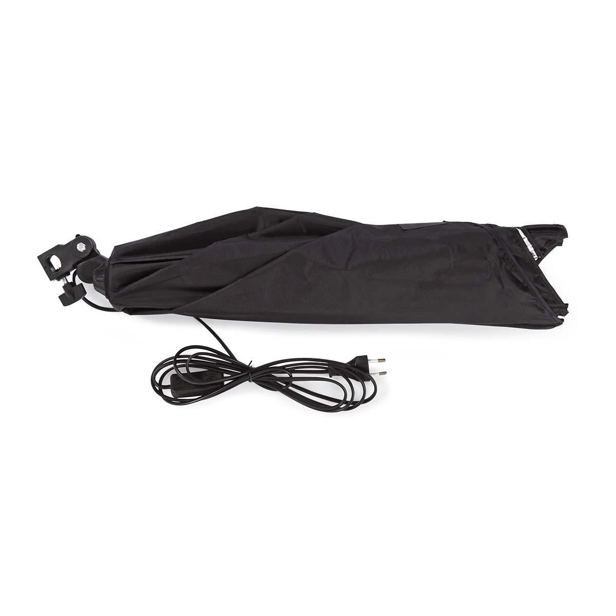 Photo Studio Light Kit | 70 W | 5500 K | 4000 lm | Working height: 60-180 cm | Included lamps: 2 | Travel bag included | Black