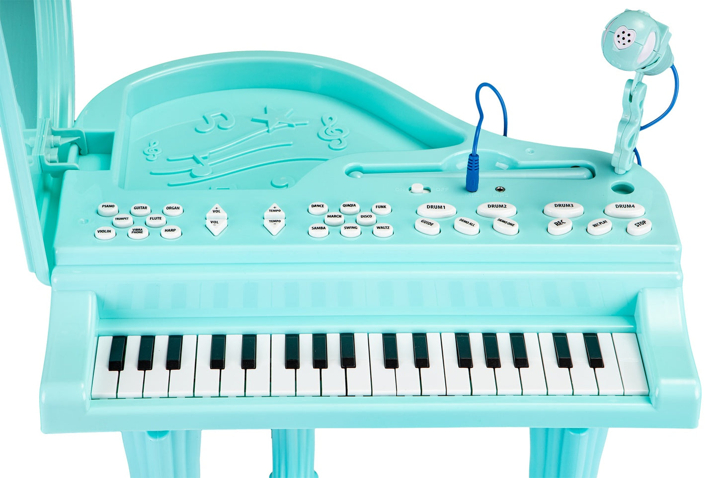 Piano organ keyboard piano with microphone mp3