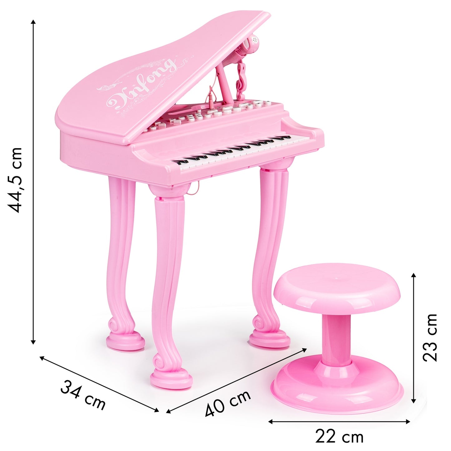 Piano organ keyboard piano with microphone mp3