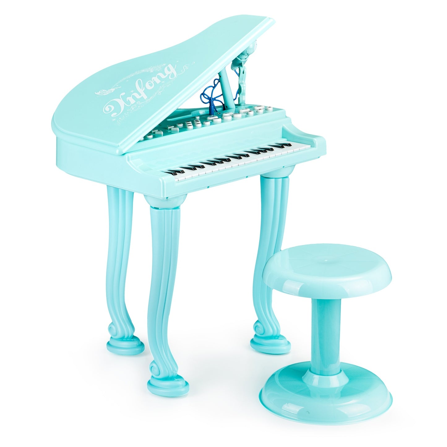 Piano organ keyboard piano with microphone mp3