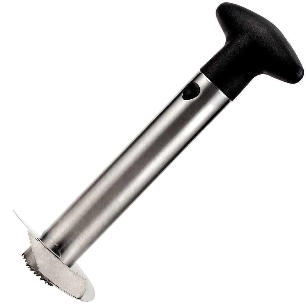 Pineapple cutter in stainless steel with sharp blades