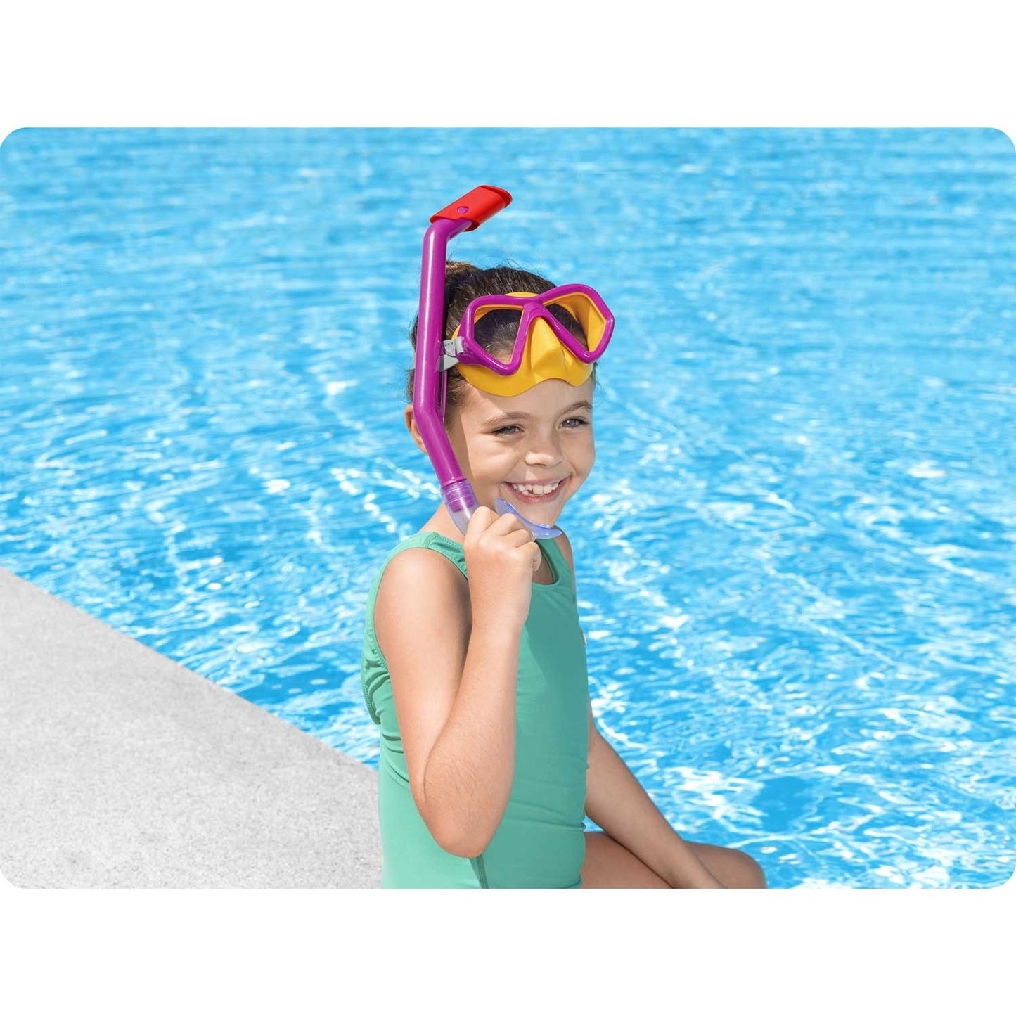 Pink Bestway 24023 diving set