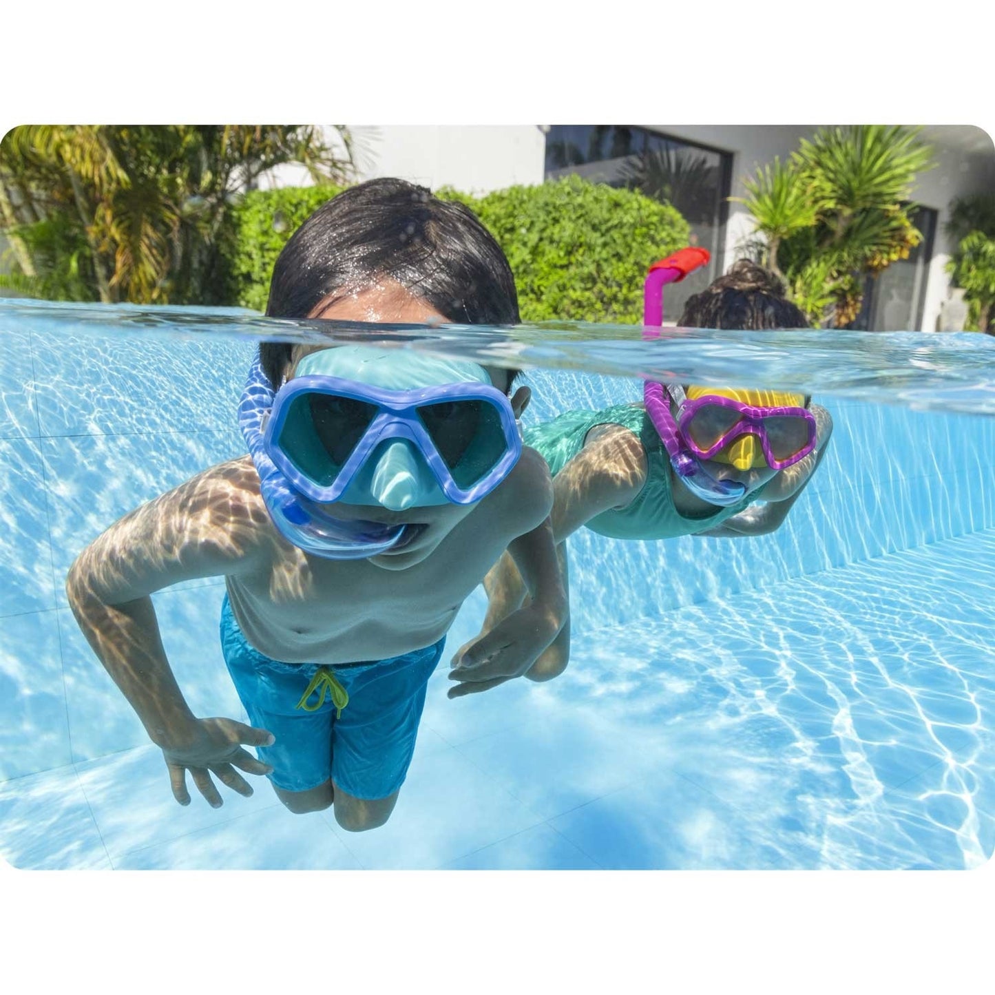 Pink Bestway 24023 diving set