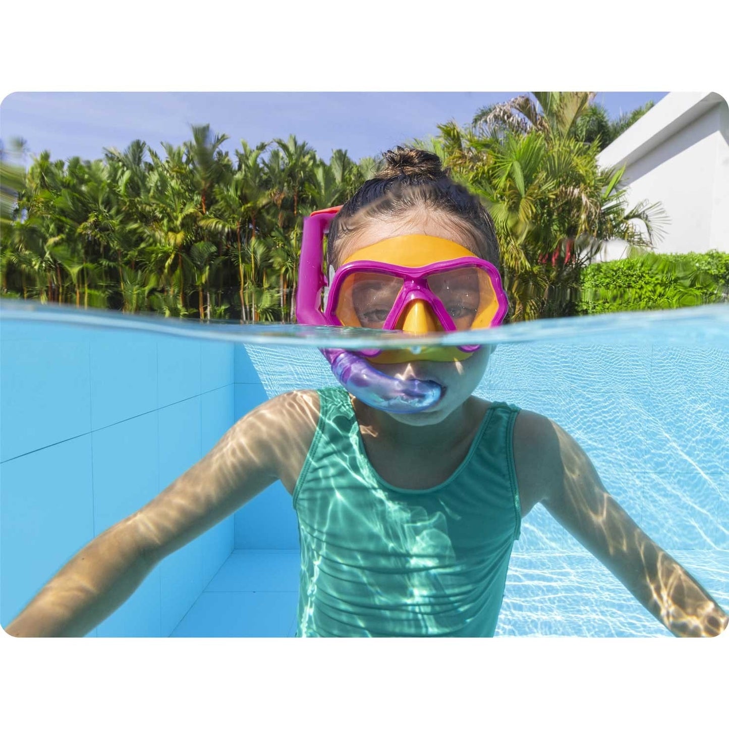 Pink Bestway 24023 diving set