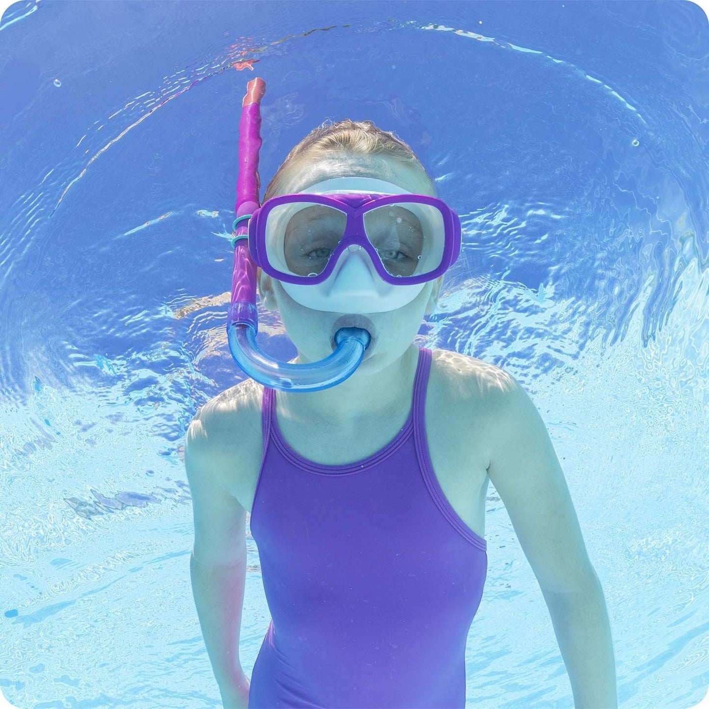 Pink Bestway 24035 diving set