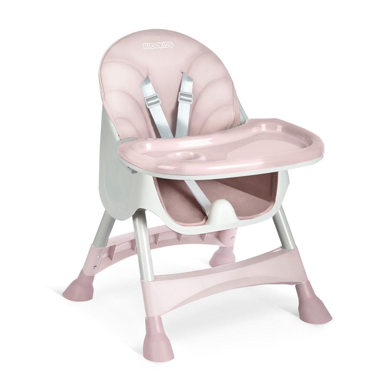 Pink Dining Chair with Table for Babies - Milo