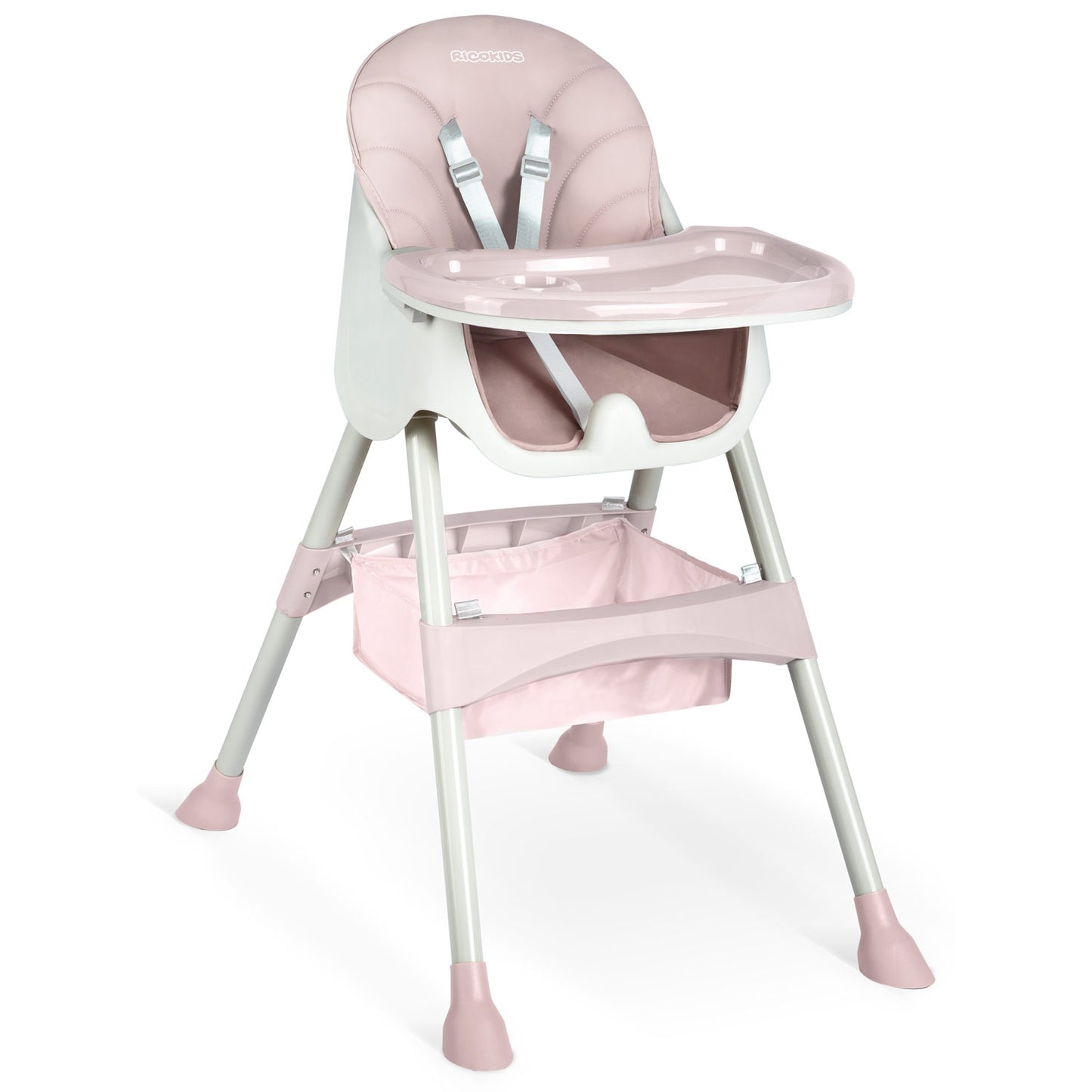 Pink Dining Chair with Table for Babies - Milo