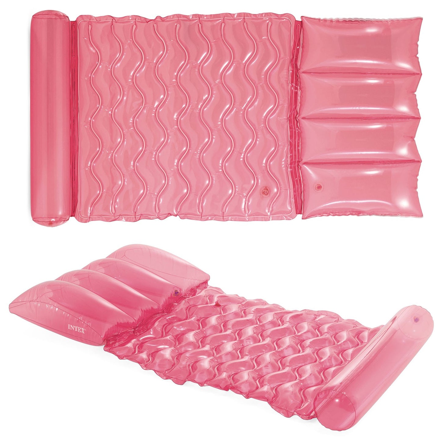 Pink Intex 58725 swimming mattress