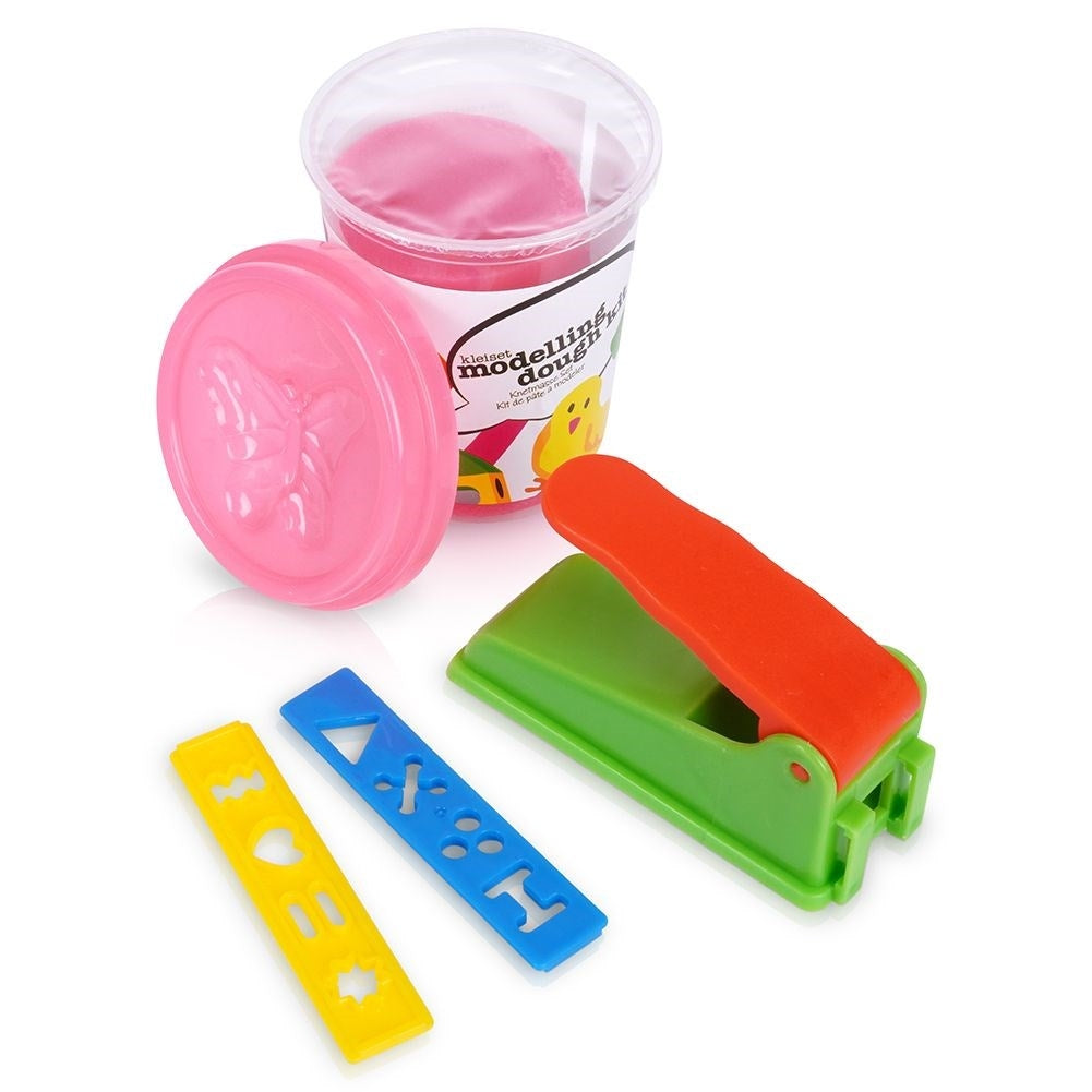 Pink Model with Butterfly Cap and Pattern Tool for Kids