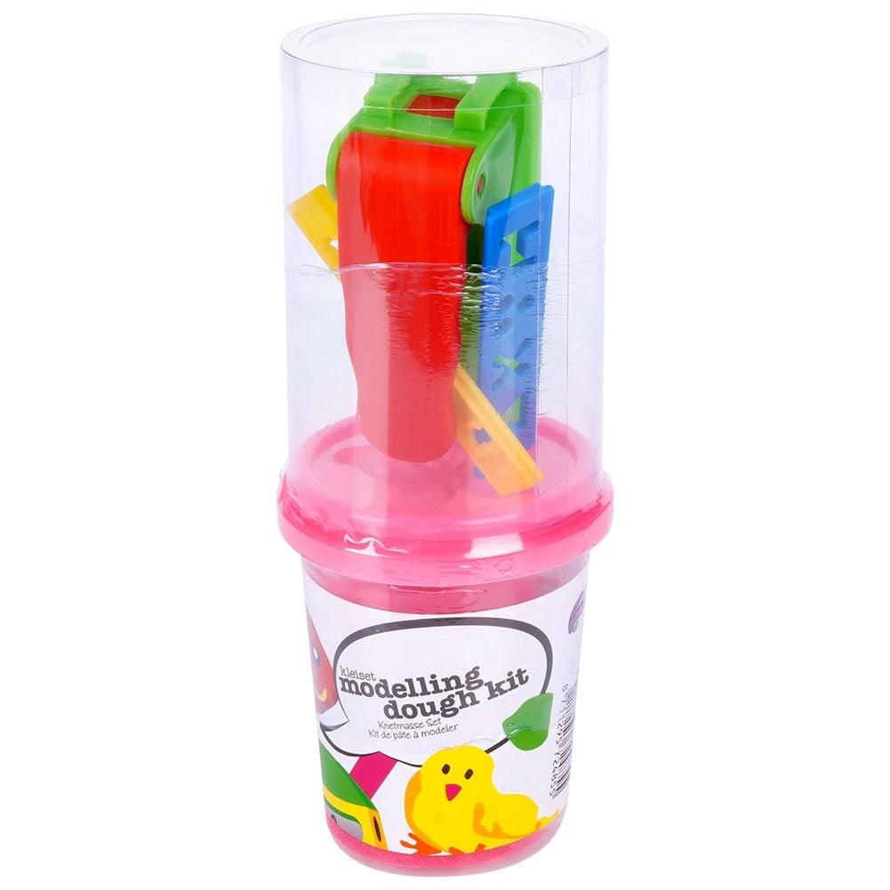 Pink Model with Butterfly Cap and Pattern Tool for Kids