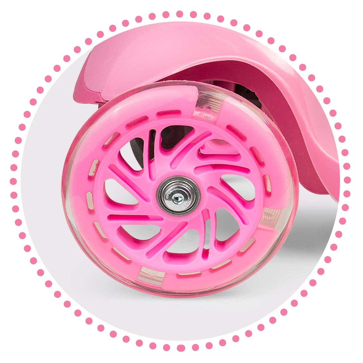 Pink Tricycle Scooter for Kids - Ricokids Loco