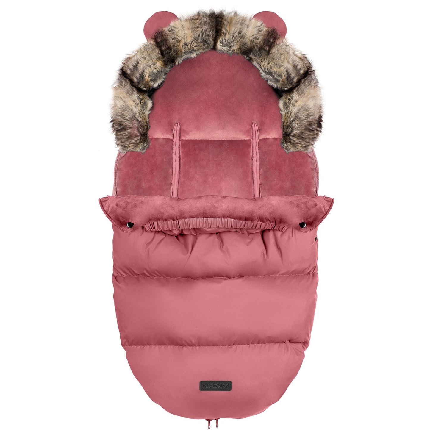 Pink sleeping bag for pram and sled Elmi Ricokids