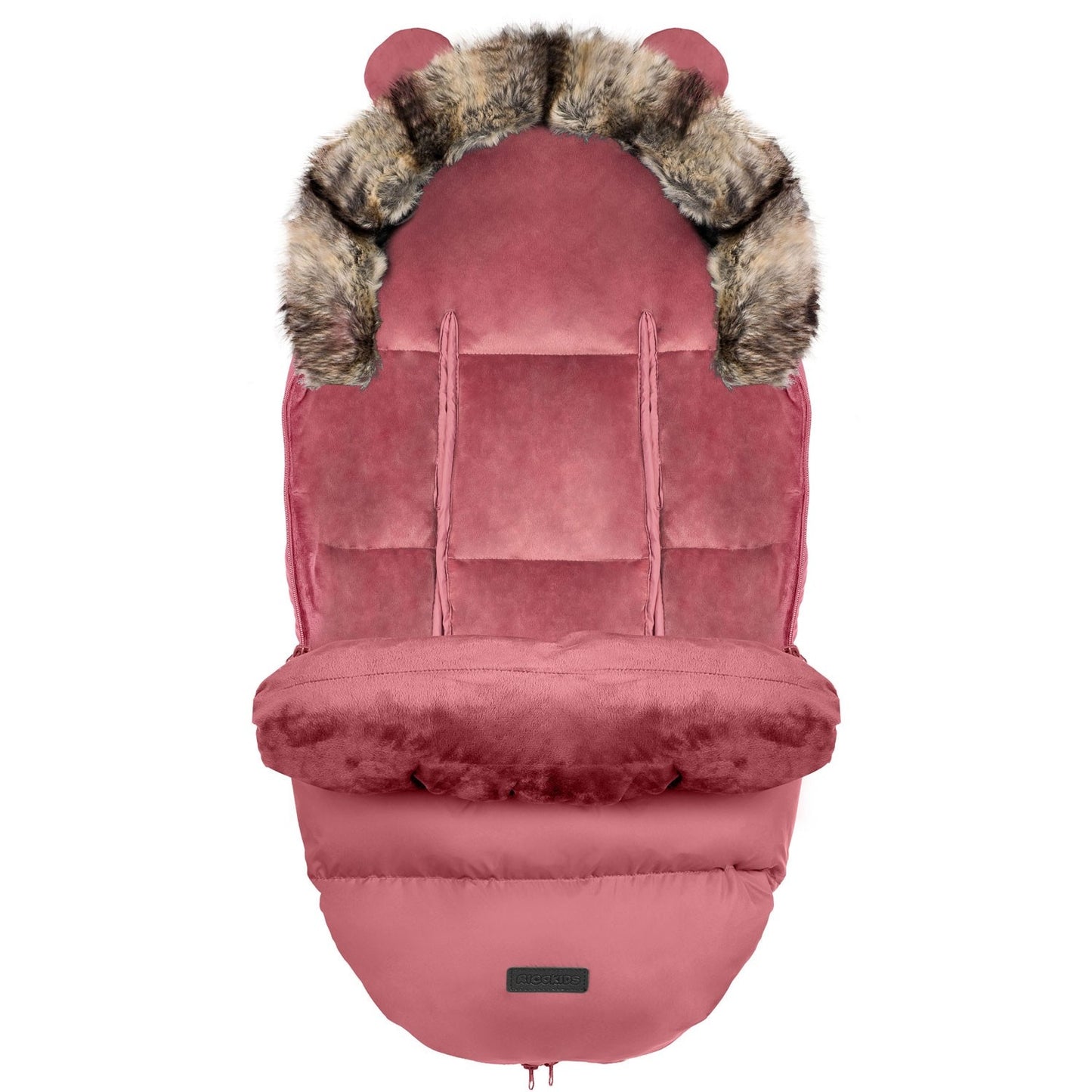 Pink sleeping bag for pram and sled Elmi Ricokids
