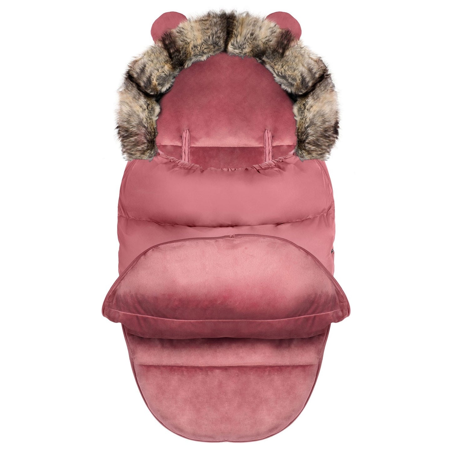 Pink sleeping bag for pram and sled Elmi Ricokids