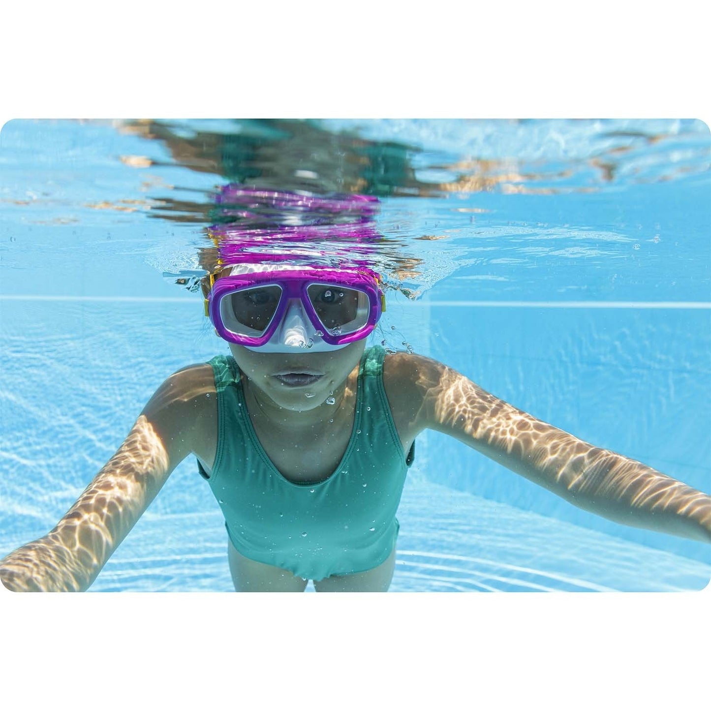 Pink swimming mask Bestway 22011