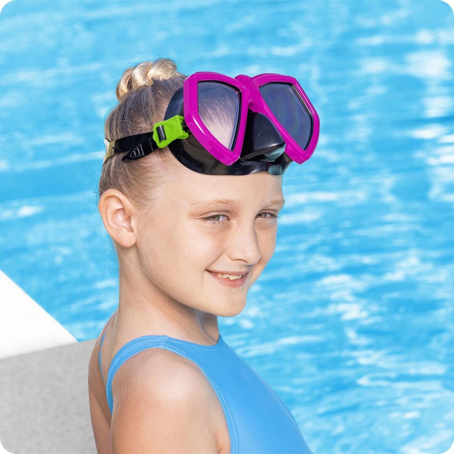 Pink swimming mask Bestway 22040