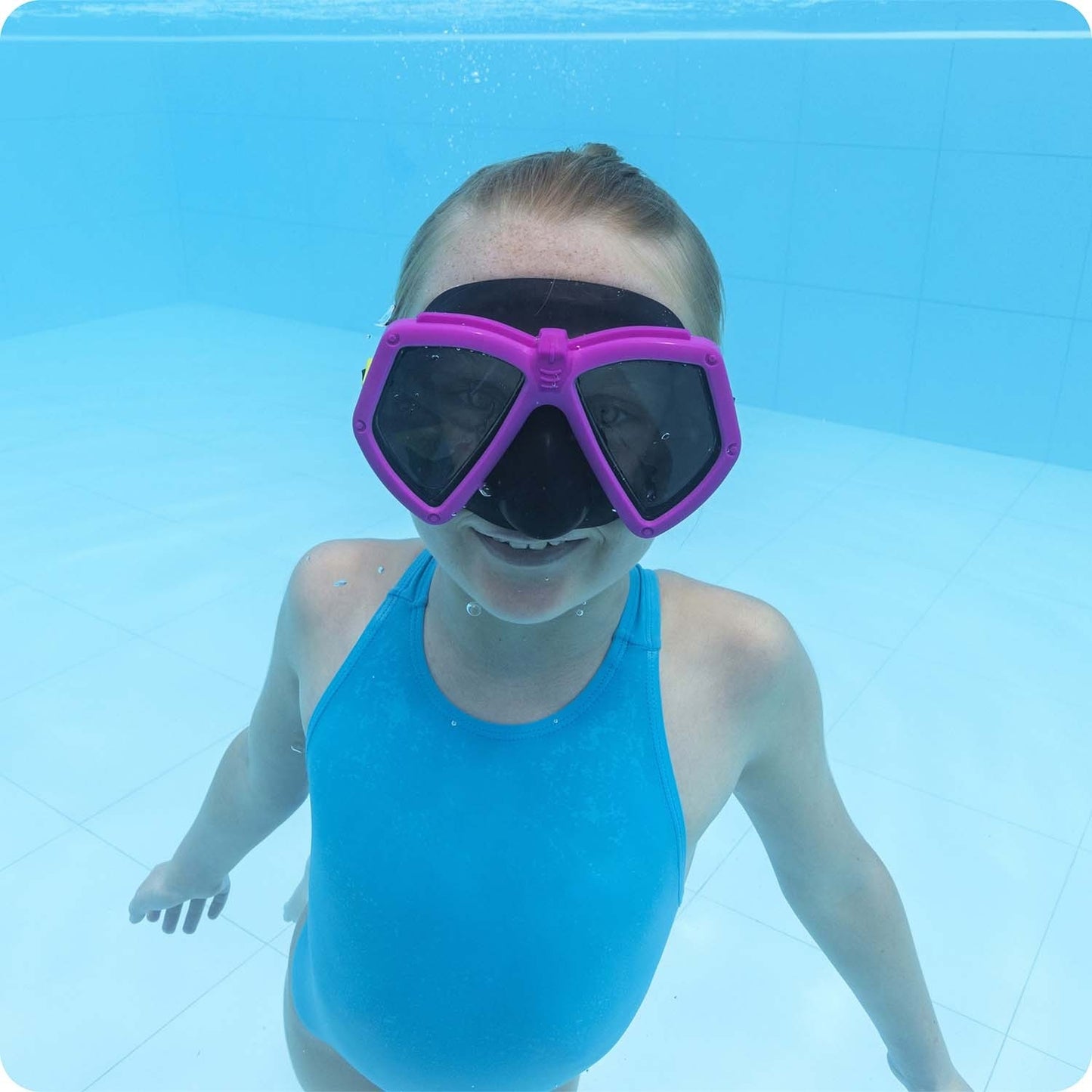 Pink swimming mask Bestway 22040