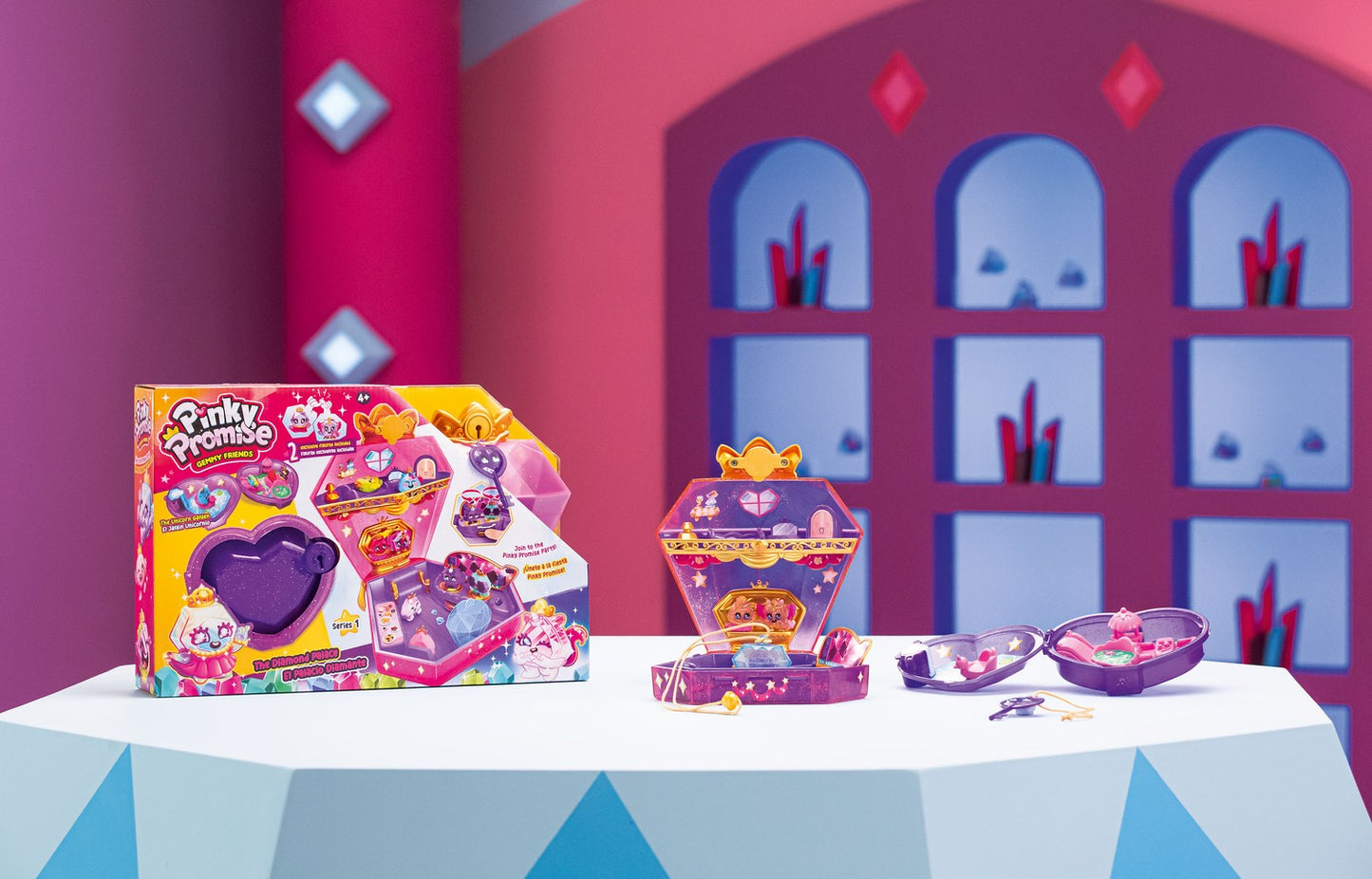 Pinky Promise Diamond Palace Dual Playset