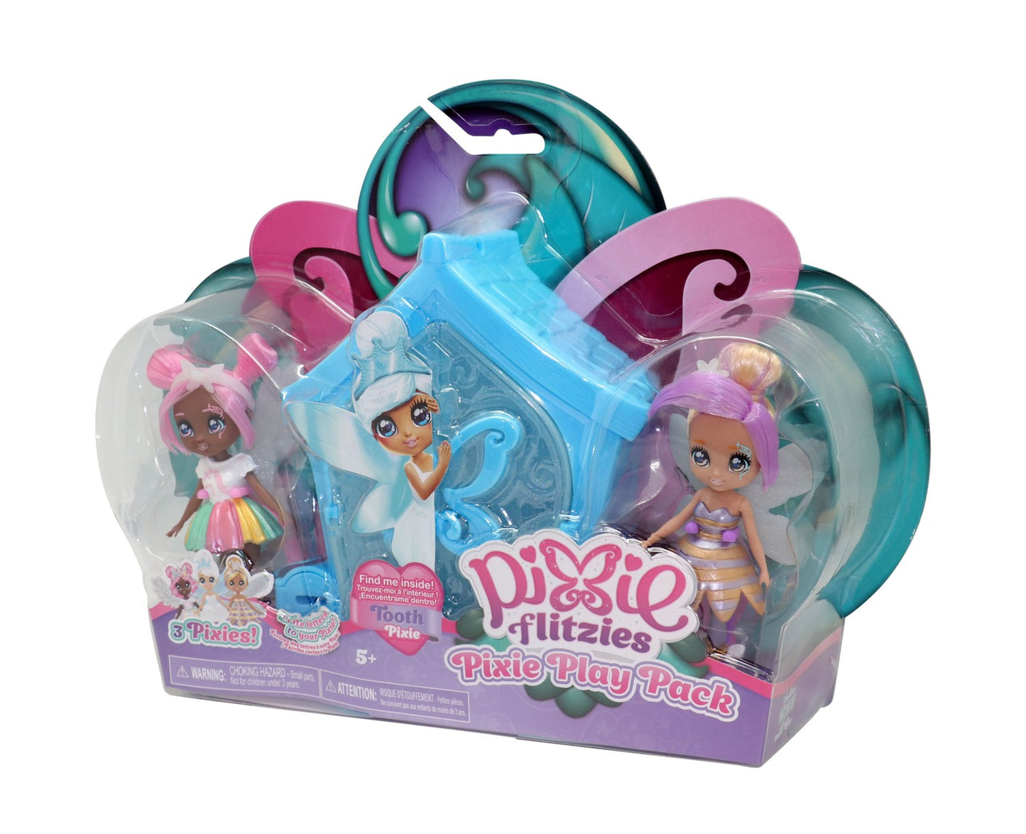 Pixie Flitzies Fairy 3 Pack Playset