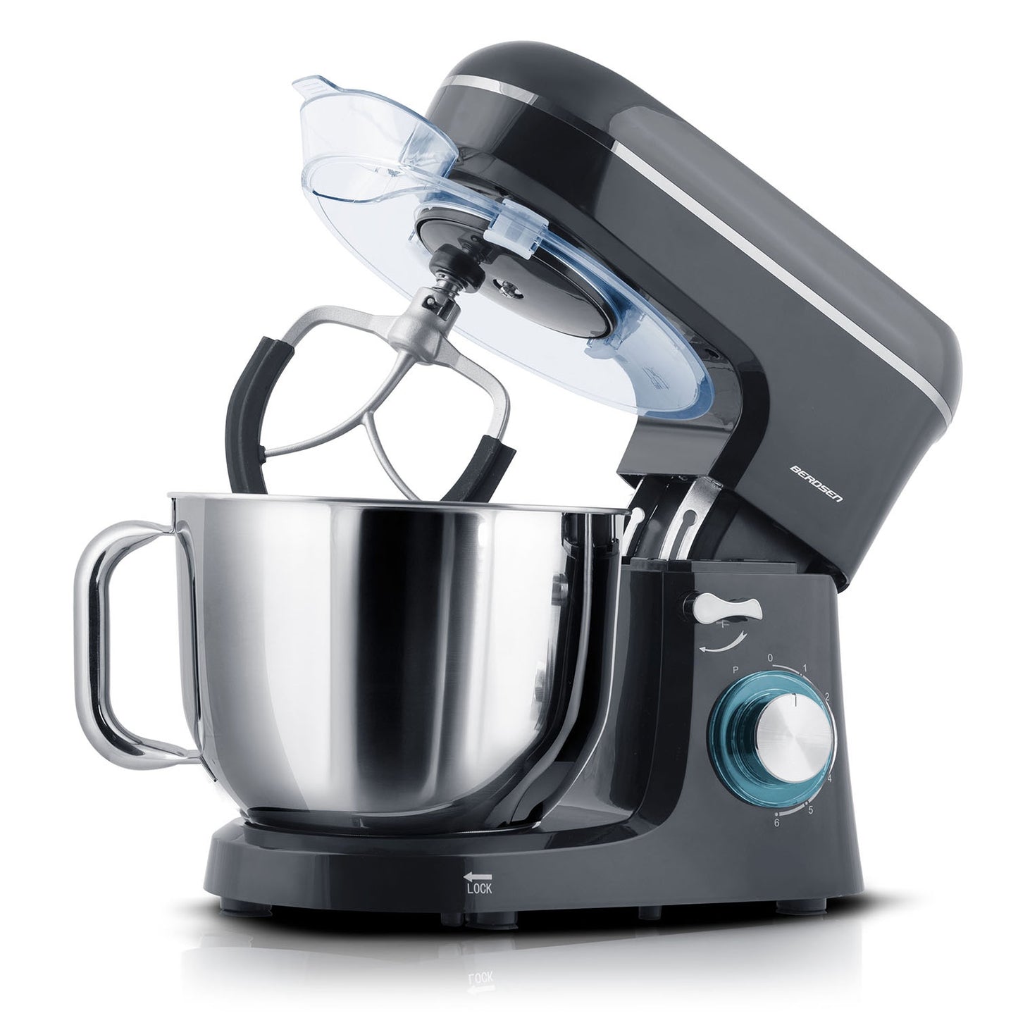 Planetary Stand Mixer 3-in-1, 6L, 1400W, Copper Motor