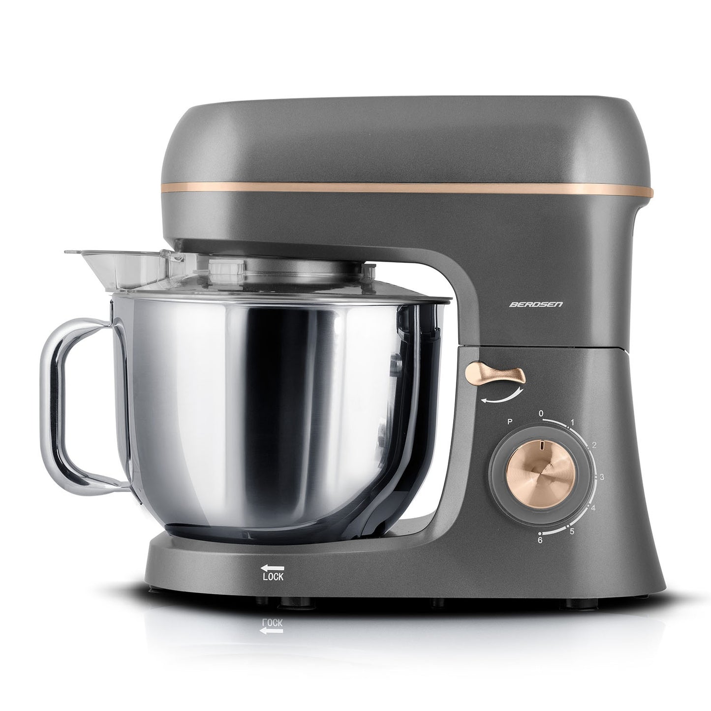 Planetary Stand Mixer 3-in-1, 6L, 1400W, Copper Motor