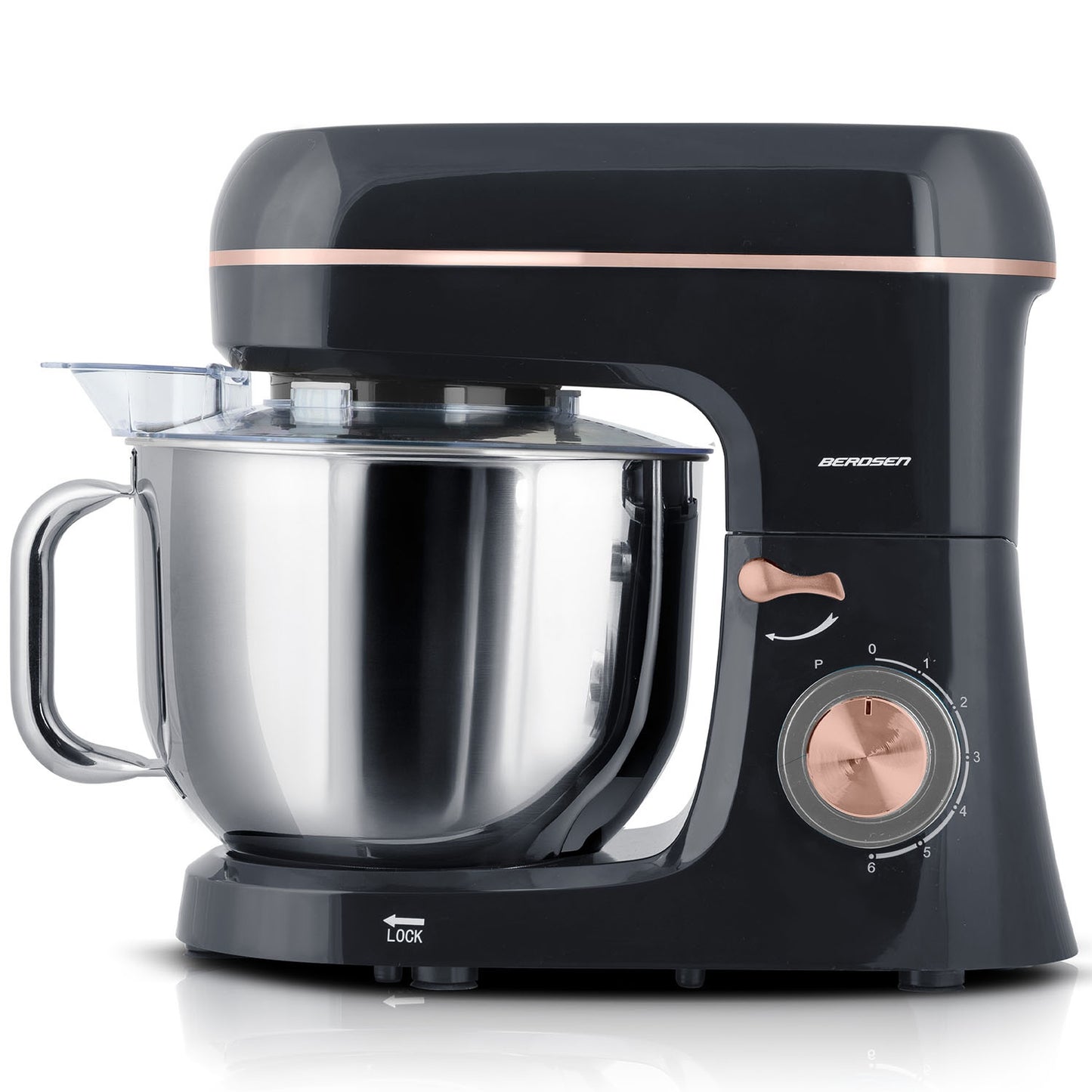 Planetary Stand Mixer 3-in-1, 6L, 1400W, Stainless Steel