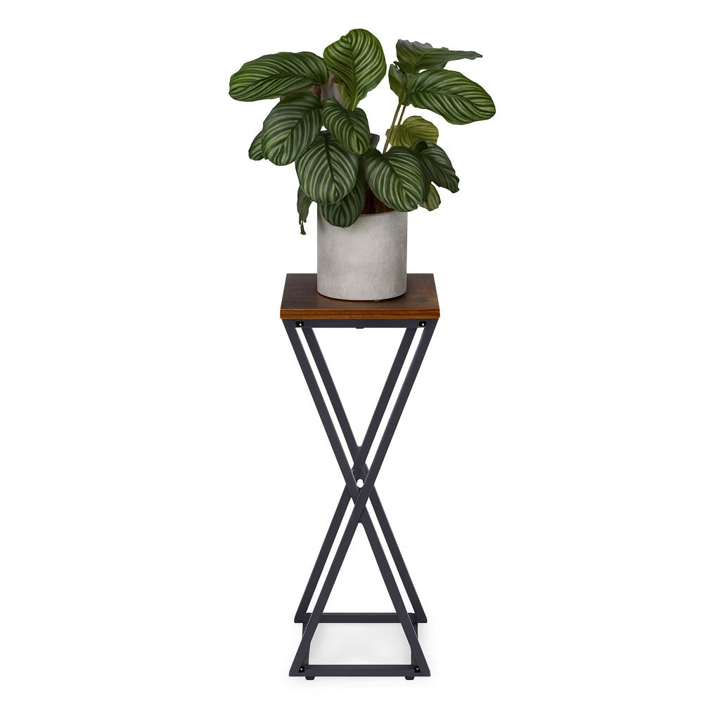 Plant Stand – Steel, Chipboard, 61 cm Height