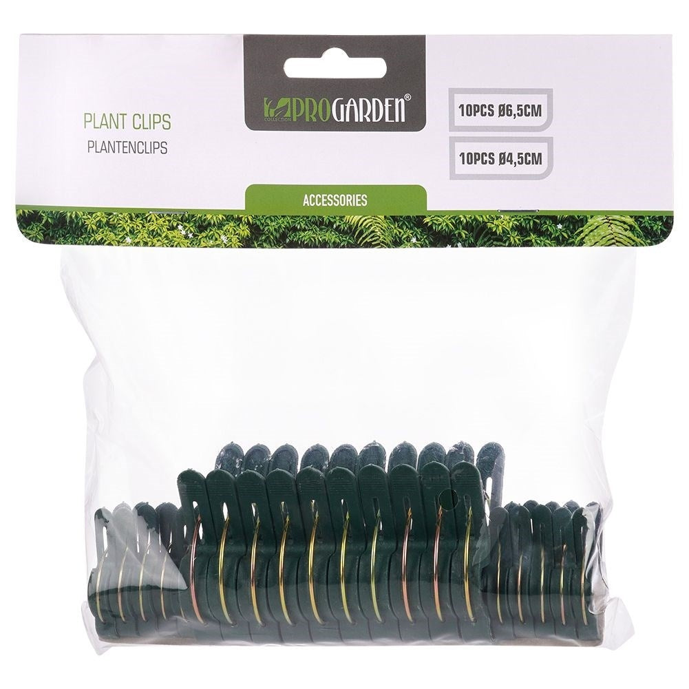 Plant clamps set: Two sizes, support for proper growth