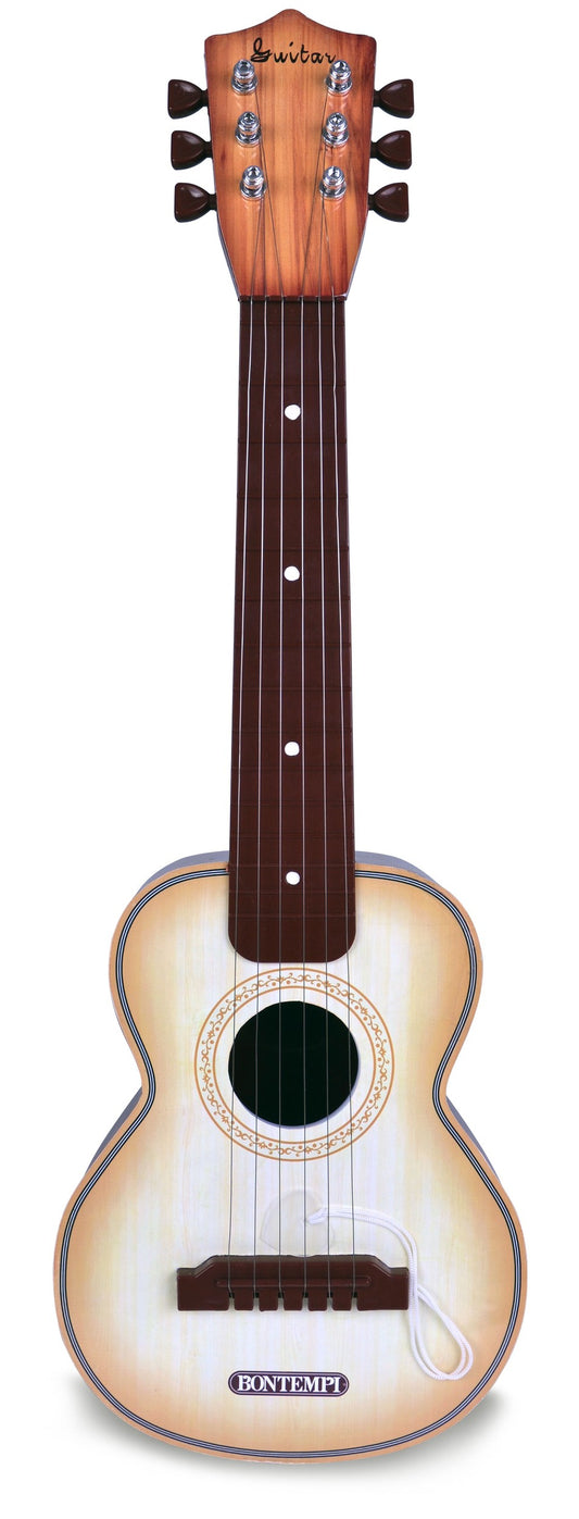 Plastic Guitar for Kids, 55 cm, with Metal Strings