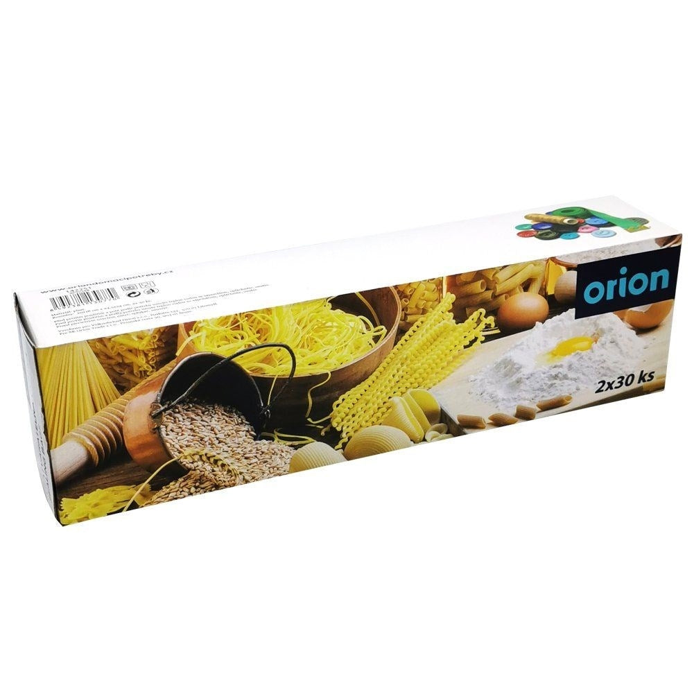 Plastic bags with tight closure for fridge and freezer, 30-pack
