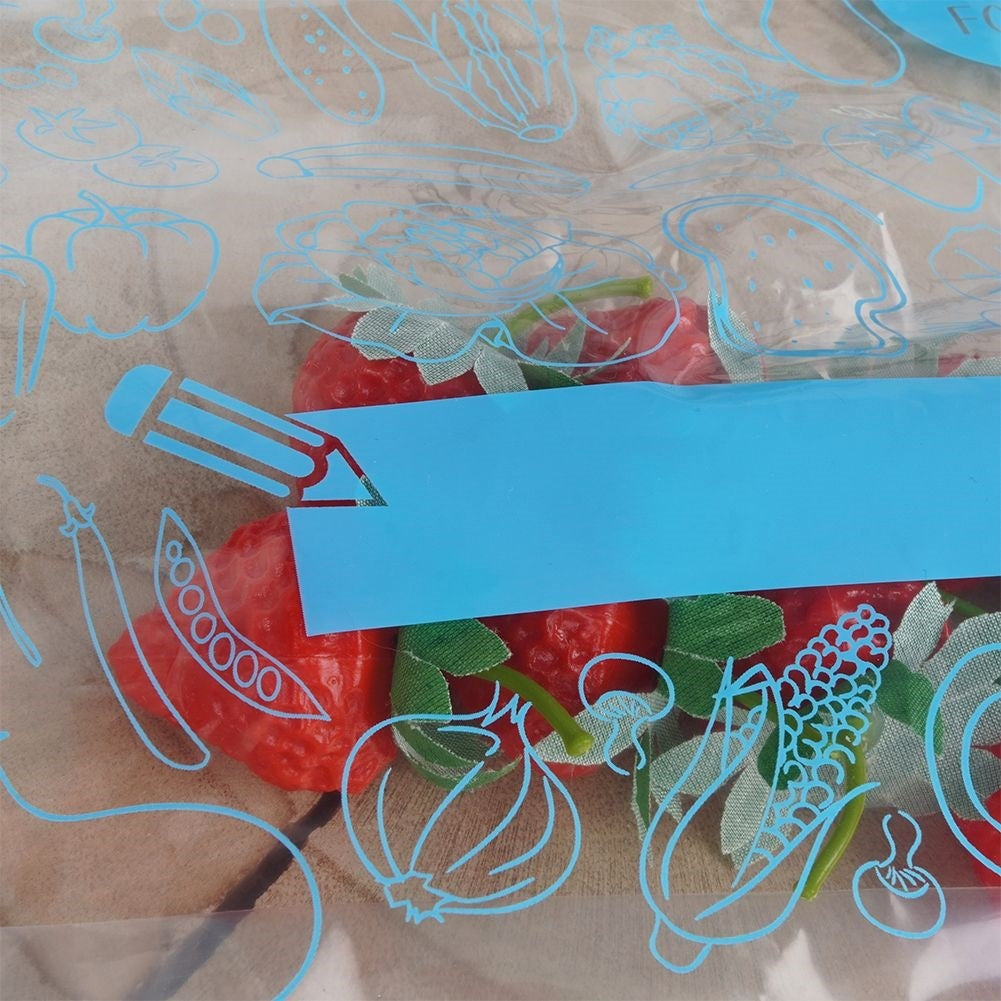 Plastic bags with tight closure for fridge and freezer, 3L, 10-pack