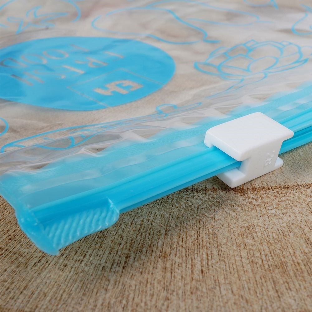 Plastic bags with tight closure for fridge and freezer, 3L, 10-pack