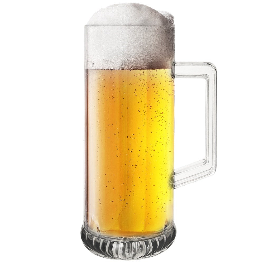 Plastic beer mug 620 ml