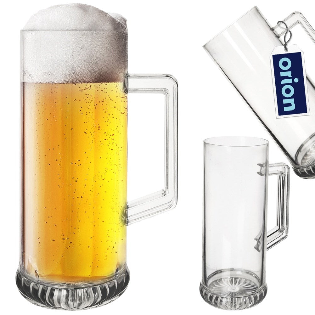 Plastic beer mug 620 ml