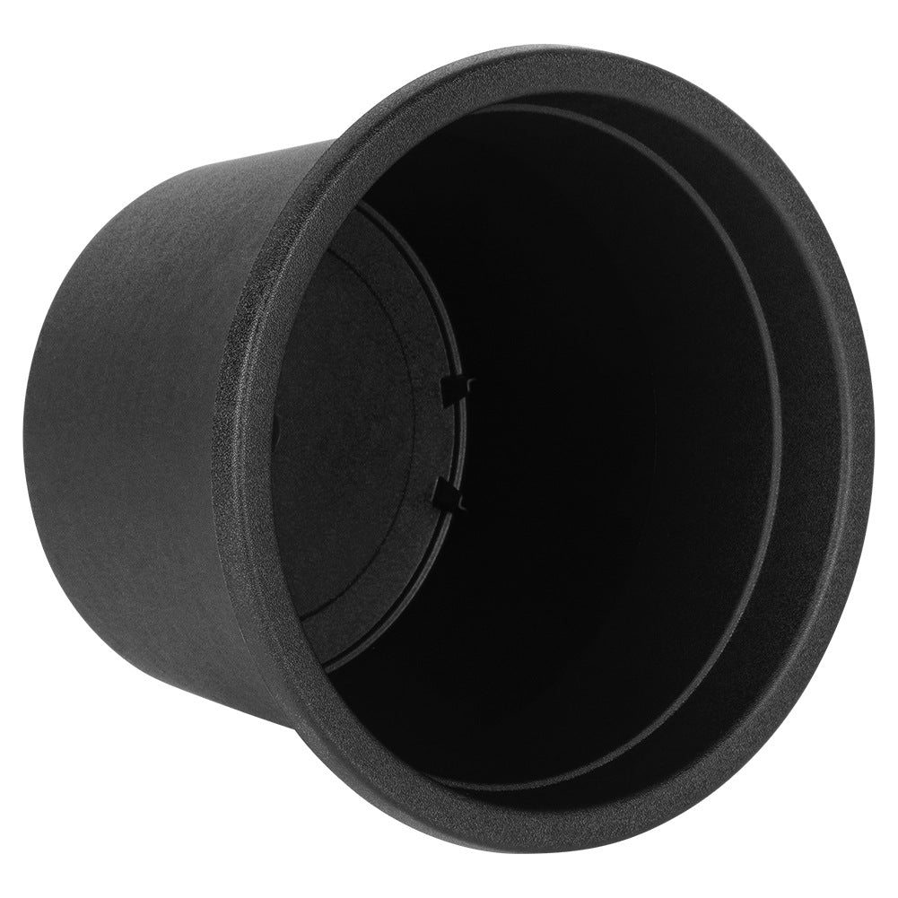 Plastic garden pot black round 20 cm