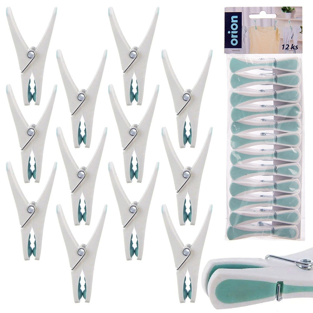 Plastic laundry pegs 12 pcs.