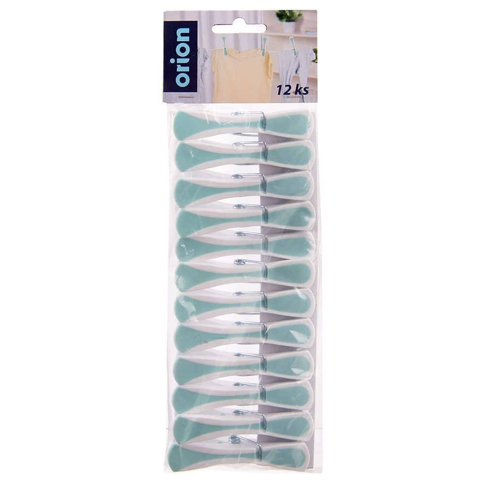 Plastic laundry pegs 12 pcs.