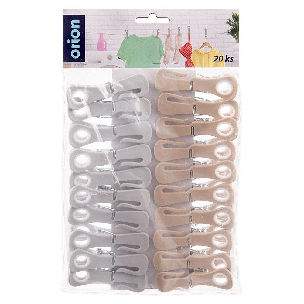 Plastic laundry pegs 20 pcs.