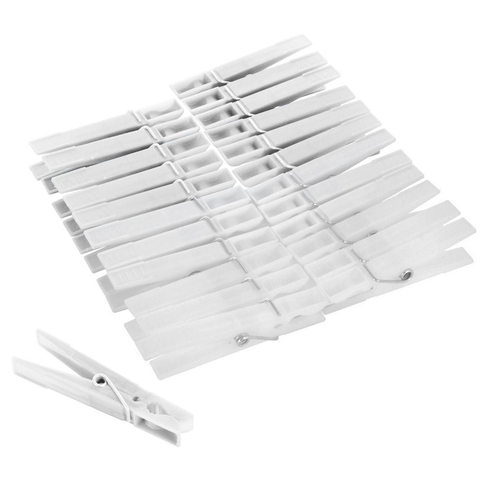 Plastic laundry pegs 24 pcs.
