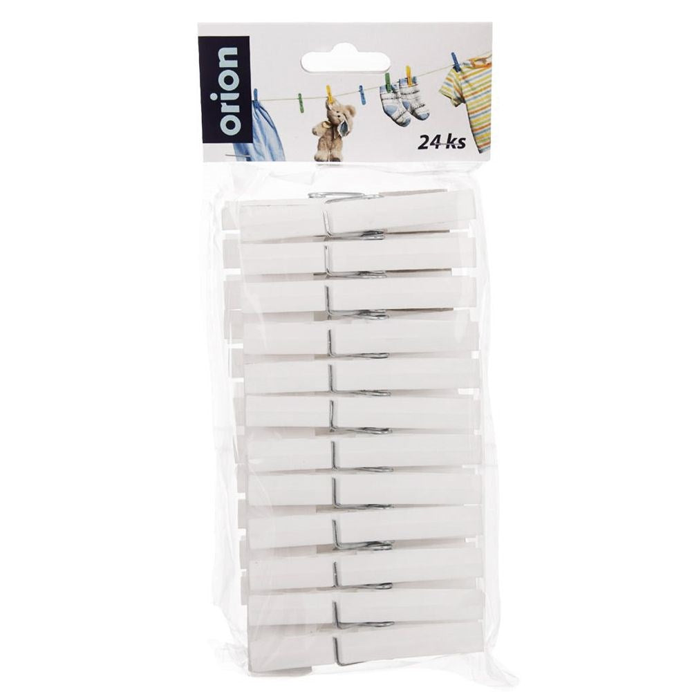 Plastic laundry pegs 24 pcs.