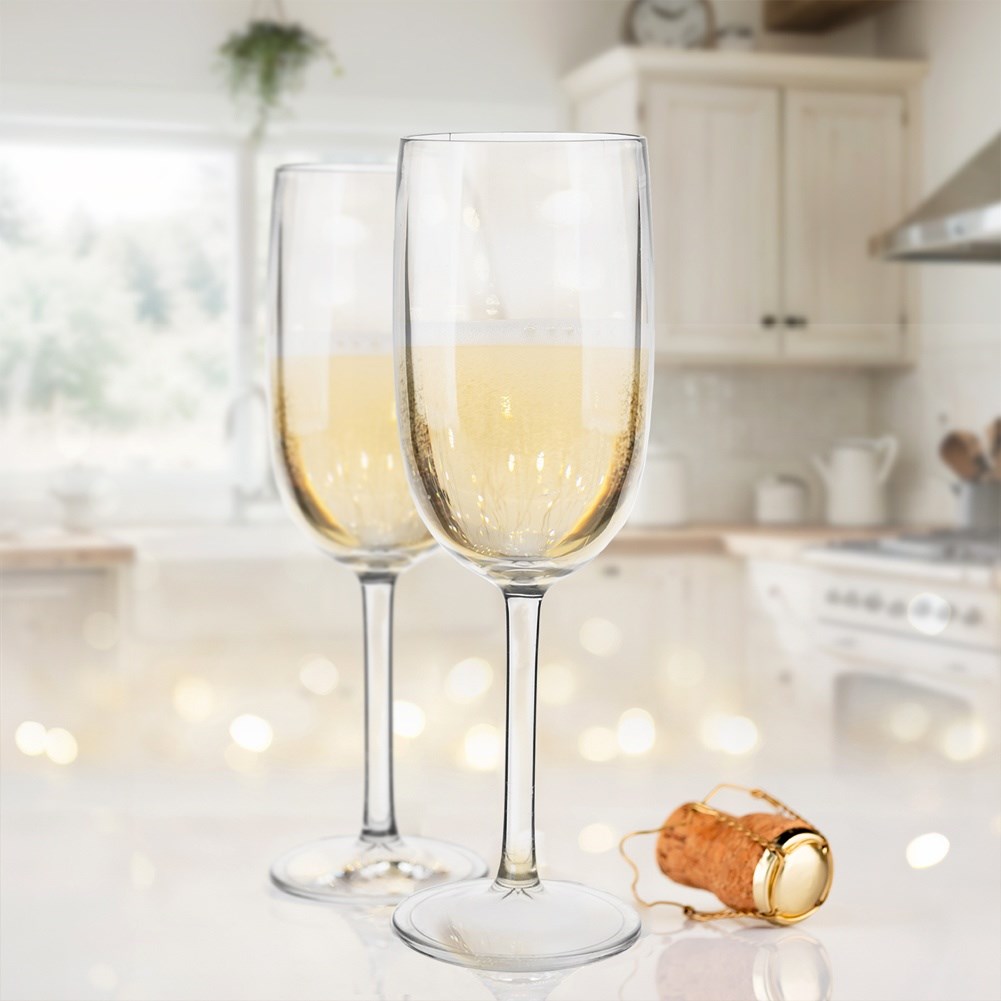Plastic wine glass 220 ml