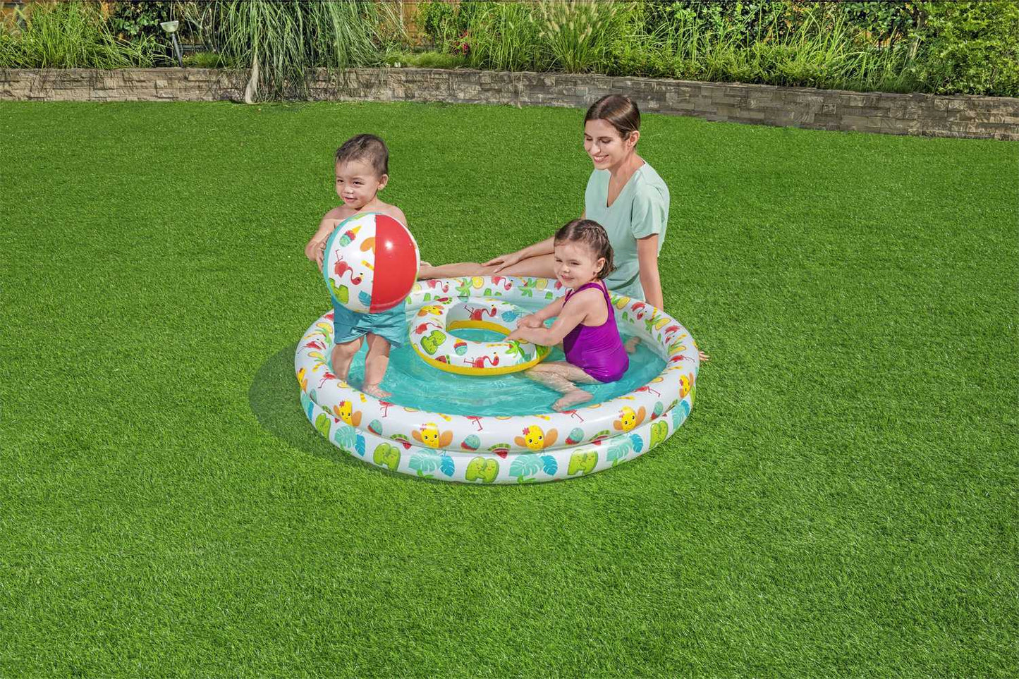 Play Pool Set 122 X 20 Cm