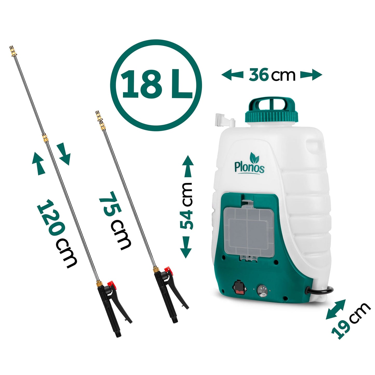 Plonos PL-601 battery-powered sprayer