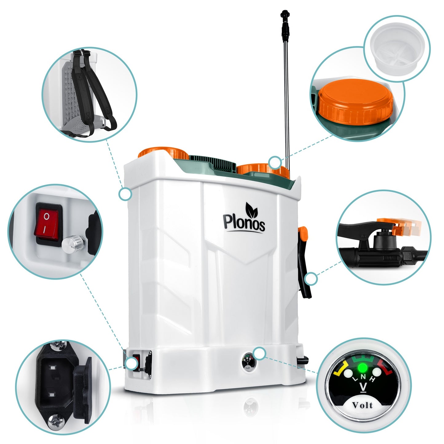 Plonos PL-602 battery sprayer