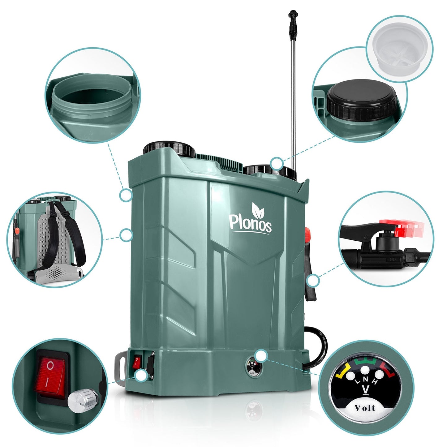 Plonos PL-602 battery sprayer