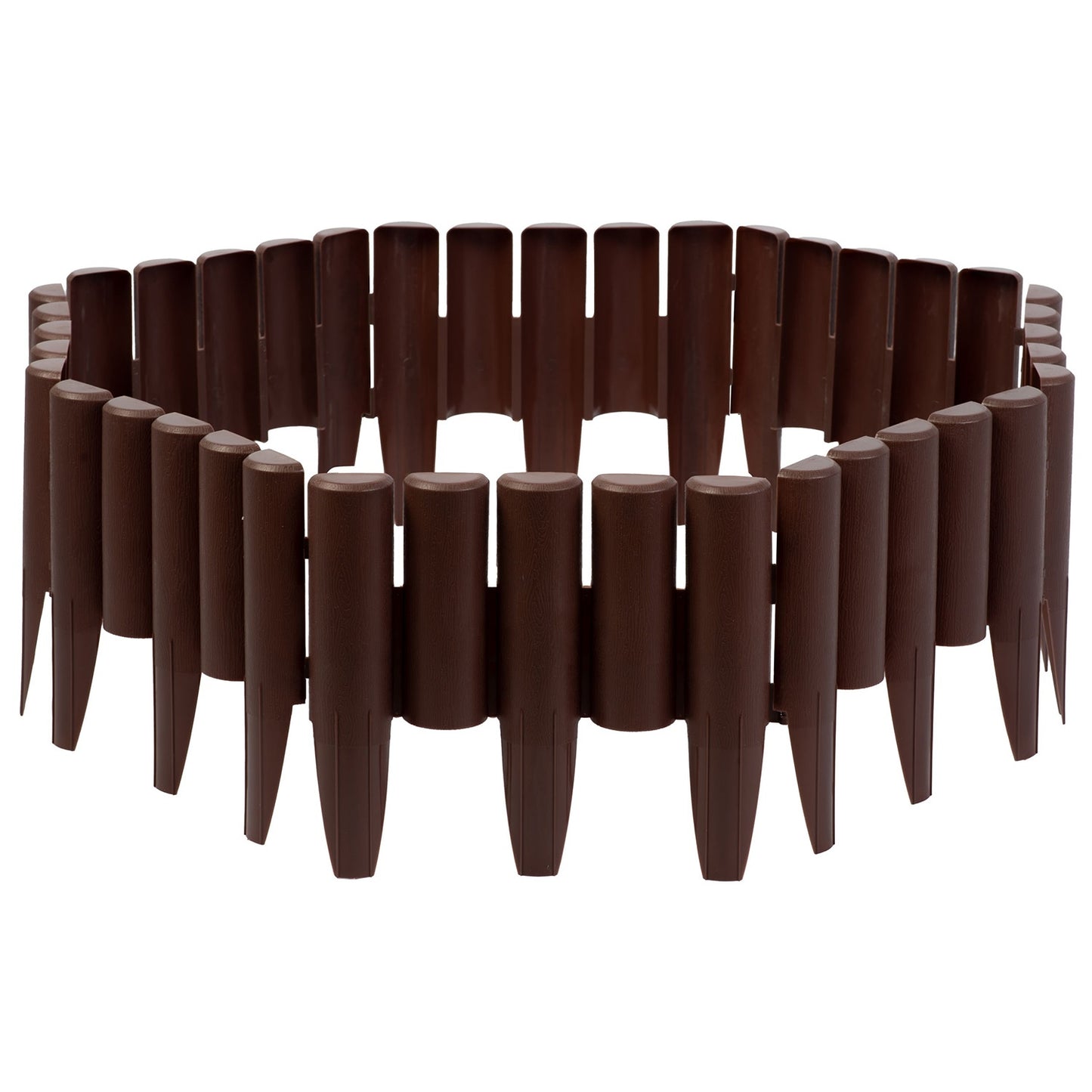 Plonos garden border 220 cm PL-961 brown