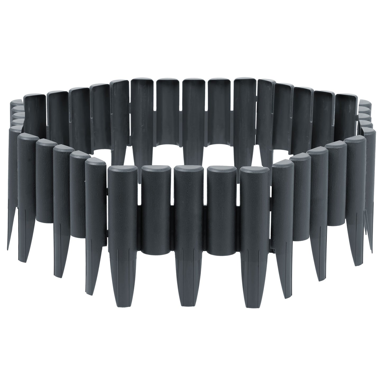 Plonos garden border 220 cm PL-961 gray
