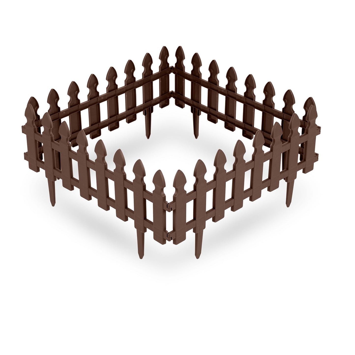 Plonos garden border 240 cm PL-963 brown