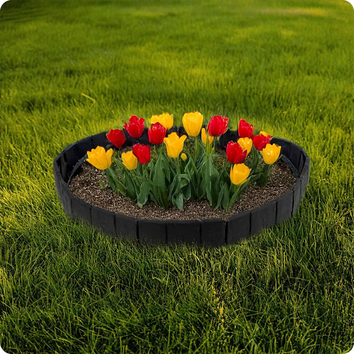 Plonos garden border 250 cm PL-962 anthracite
