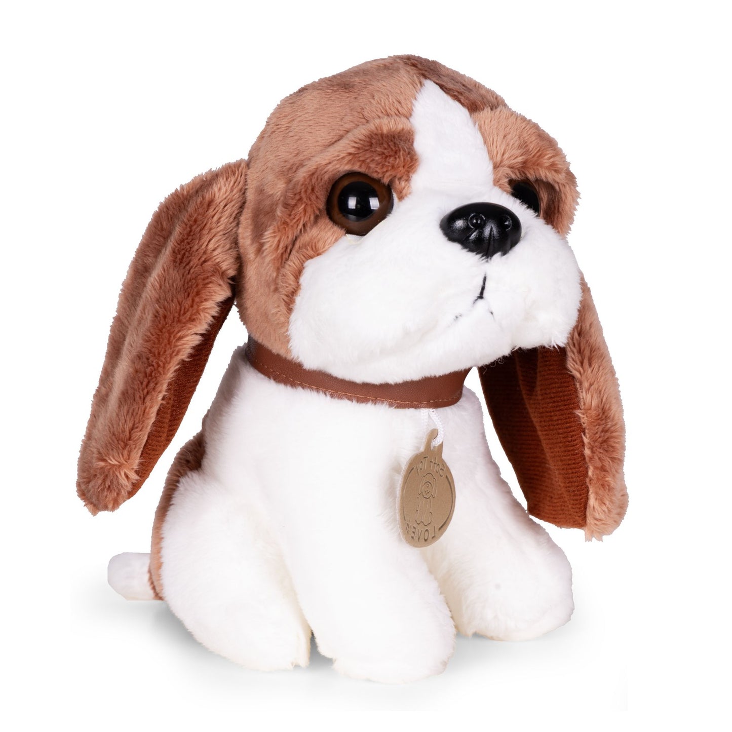 Plush Beagle Toy with Bag & Brush for Kids 3+